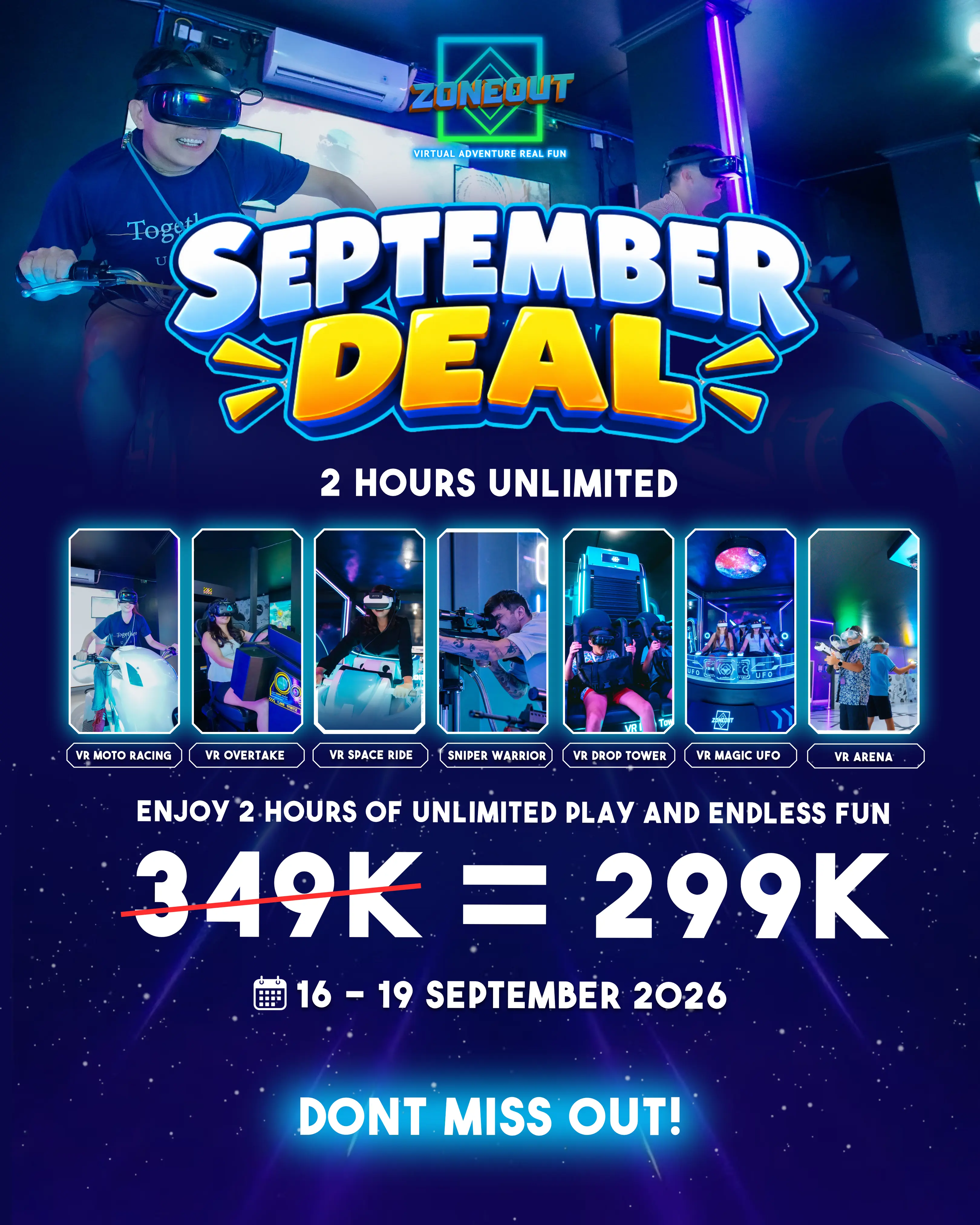 ZoneOut Bali Special School and Student Promo
